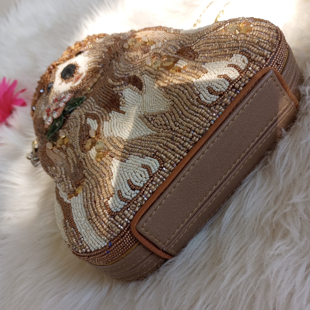 Mary Frances Rezzy Beaded Havanese Dog Novelty Bag - Picture 10 of 15